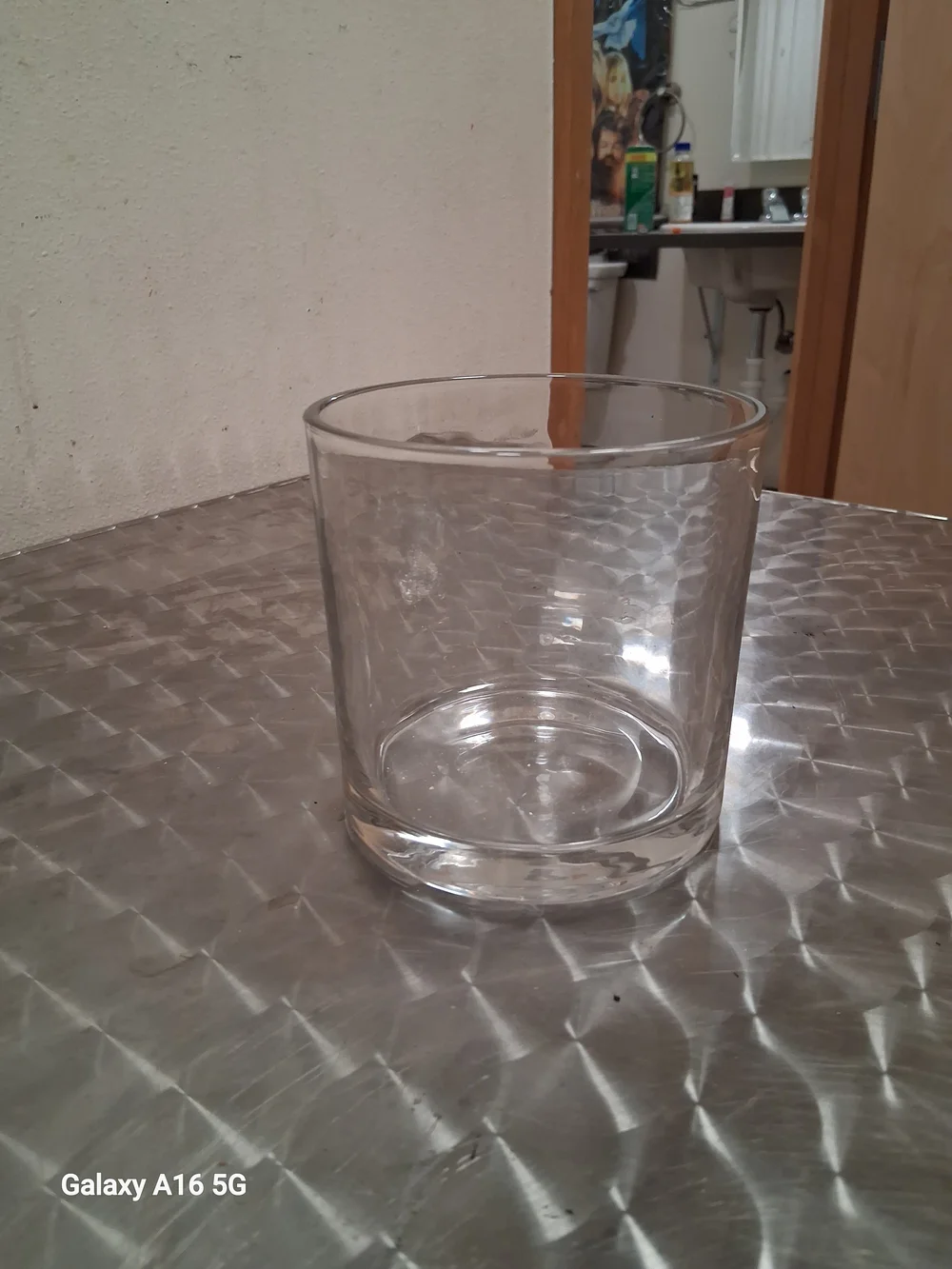 Clear Glass Cylinder Vase -